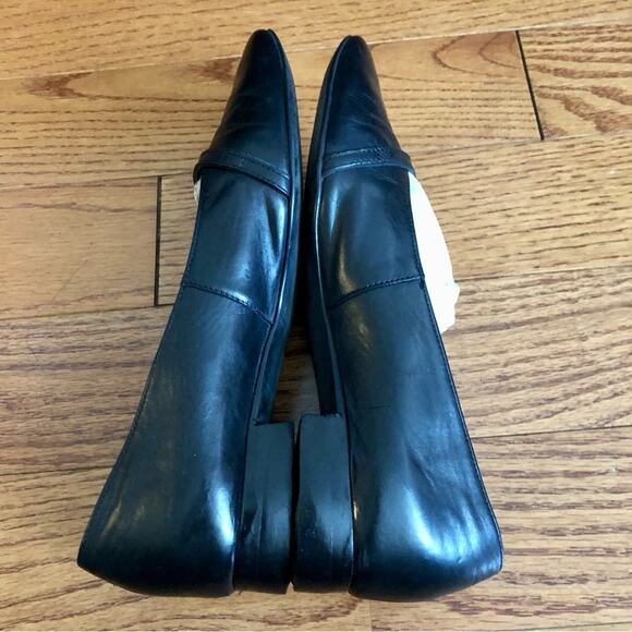 Paul Green Tahitian Pointed Toe Flat Black Leather Women’s Size 7.5 - Picture 11 of 12